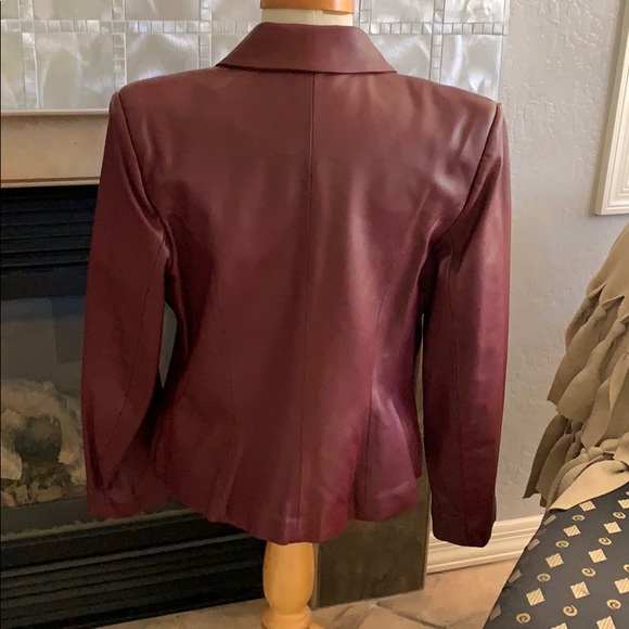 Margaret Godfrey 100% Leather Jacket - Picture 2 of 5